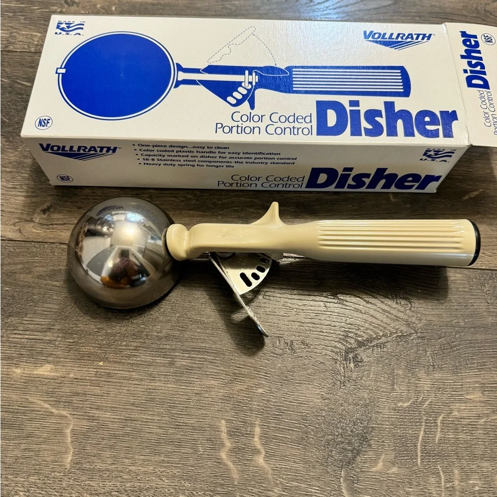 Vollrath #10 Color Coded Portion Control Disher NEW‎